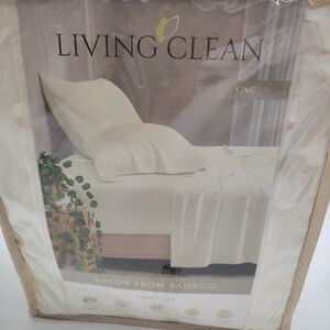 Cream Bamboo Sheet Set